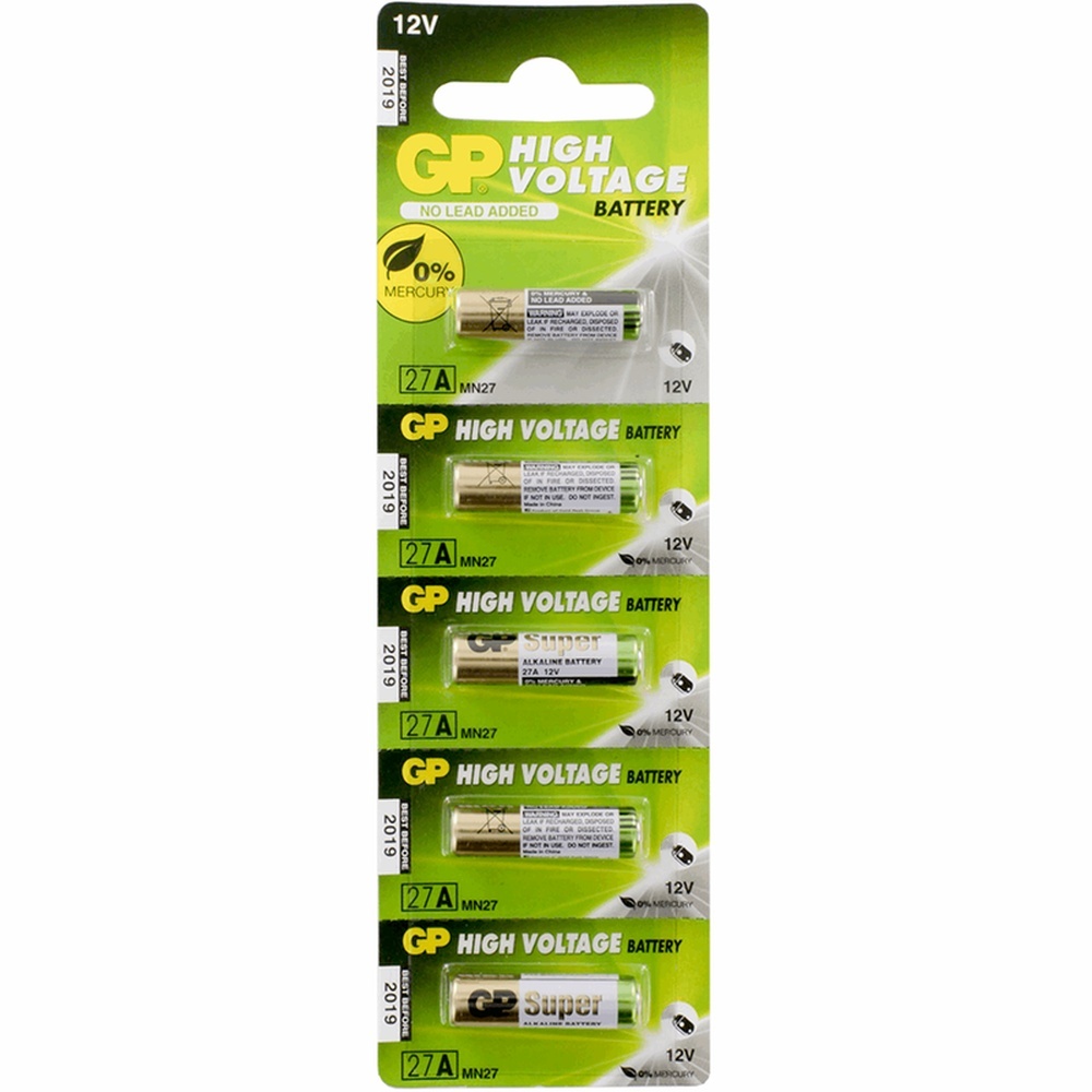 10000031-A27-5-12V--gp A27 ریموتی جی پی ورقی 5 عددی