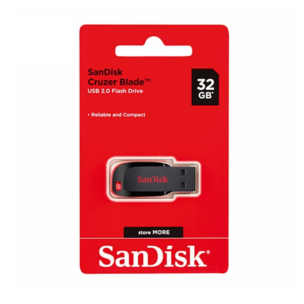 10000035-32-san-disk-cruzer-blade---sandisk فلش 32 گیگ san disk cruzer blade