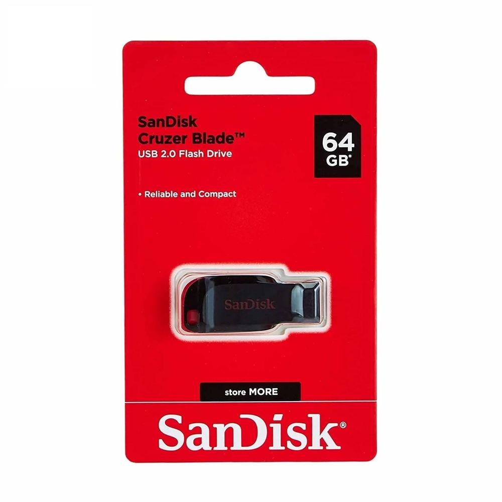 10000120-64-san-disk-cruzer-blade---sandisk فلش 64 گیگ san disk cruzer blade