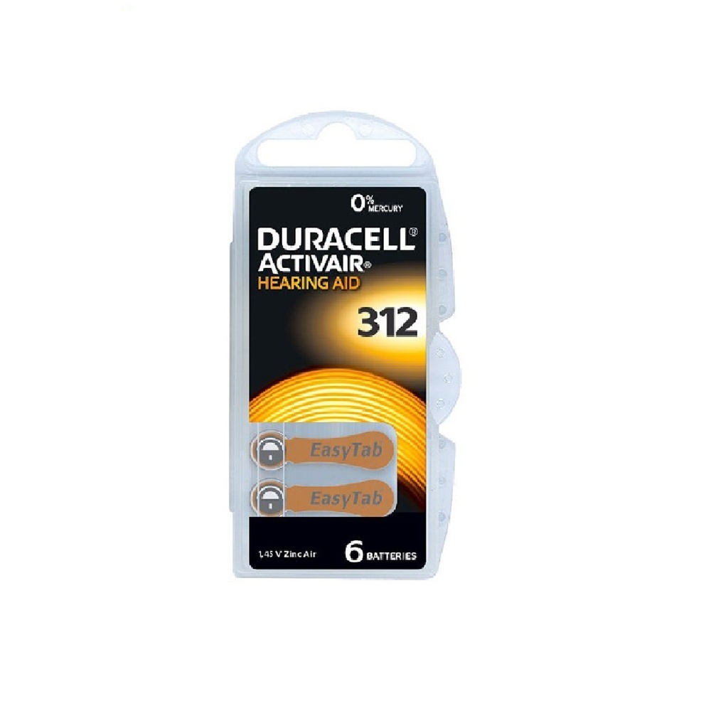 10000354-312-6-Hearing-Aid--duracell 312 سمعکی دوراسل 6 عددی