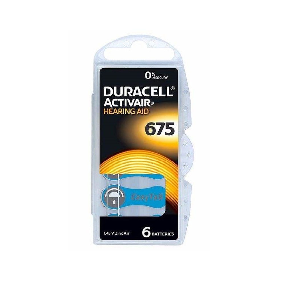 10000355-675-6-Hearing-Aid--duracell 675 سمعکی دوراسل 6 عددی