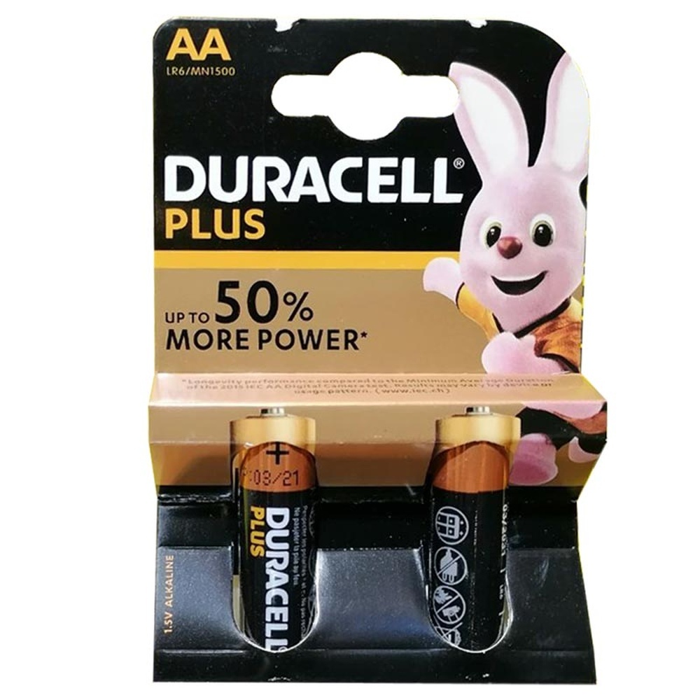 10000371-2-2-AA--duracell قلمی دوراسل الکالاین ورقی 2 عددی 2