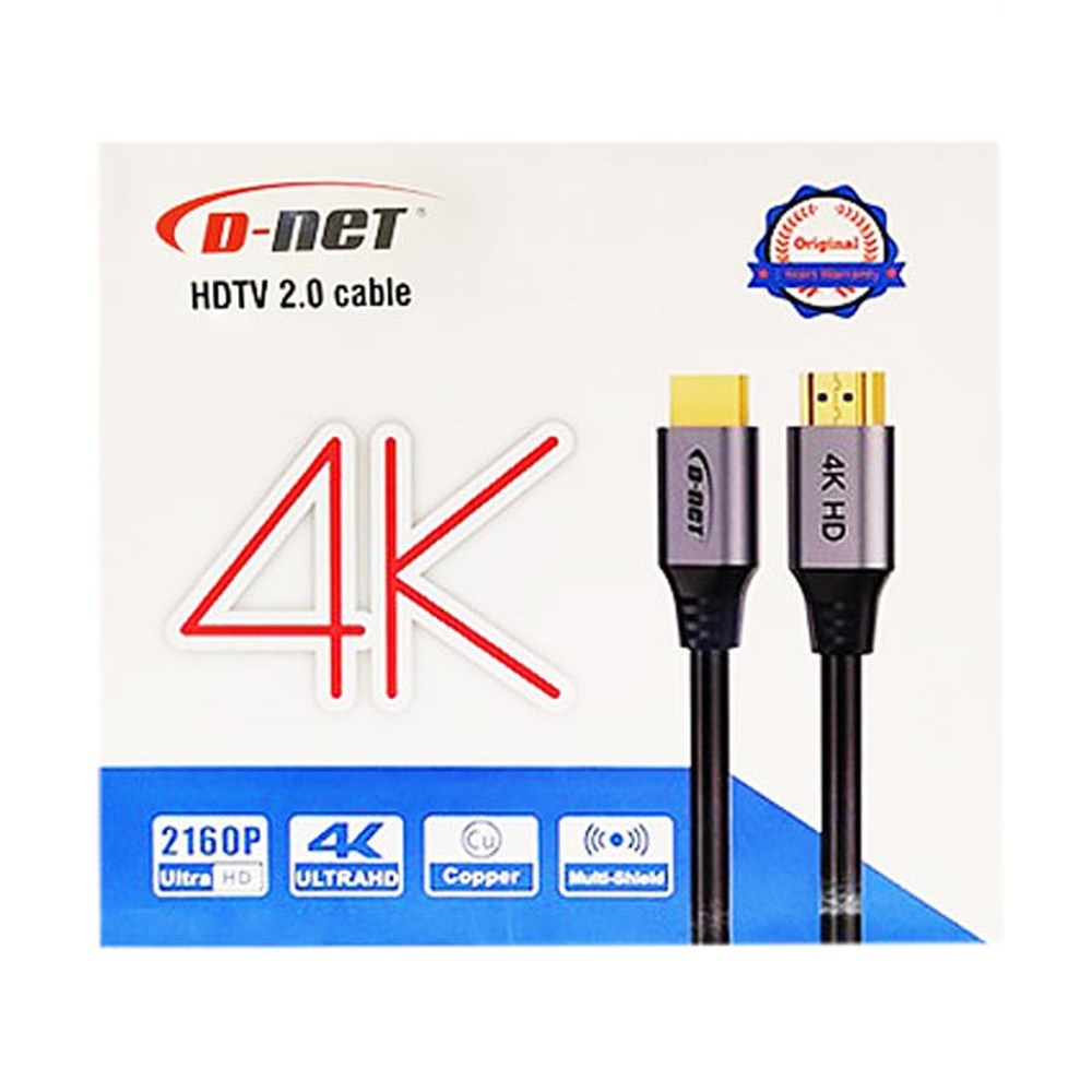 10000665-1-5-HDMI-4K-HDMI--d-net کابل 1/5 متری HDMI دی نت 4K