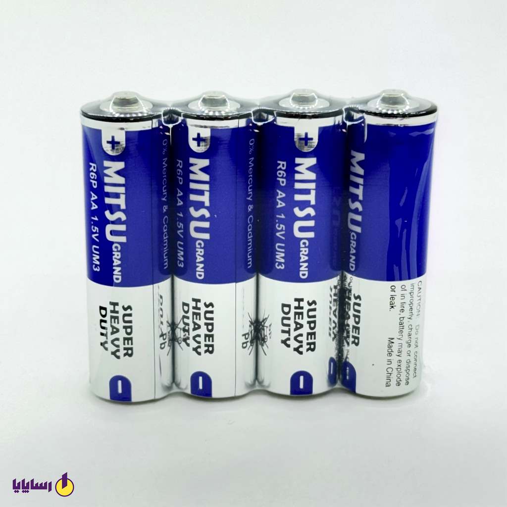 10000670 (2) باتری قلمی AA R6 میتسو شیرینک 4 عددی - Image 1