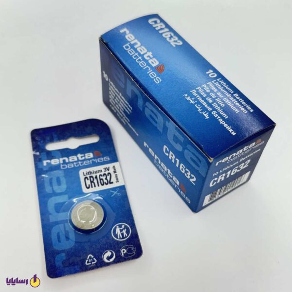 باتری سکه ای CR1632 رناتا (RENATA) | (LITHIUM 3V) تکی