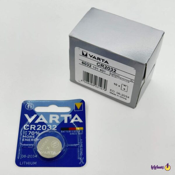 باتری سکهای CR2032 وارتا (VARTA) – (Lithium) تکی